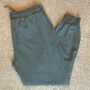 Rachel Zoe Green-Gray Jogger Track Pants M